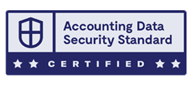 We're Accounting Data Security Standard Certified!