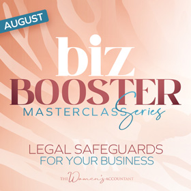 Legal Safeguards For Your Business | The Women's Accountant BizBooster Masterclass Series 2022